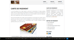 Desktop Screenshot of carte-paiement.com